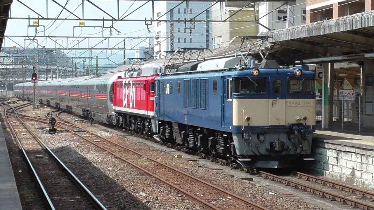 さようなら E26系 客車 カシオペア   JR高崎駅　2019年･2021年 撮影