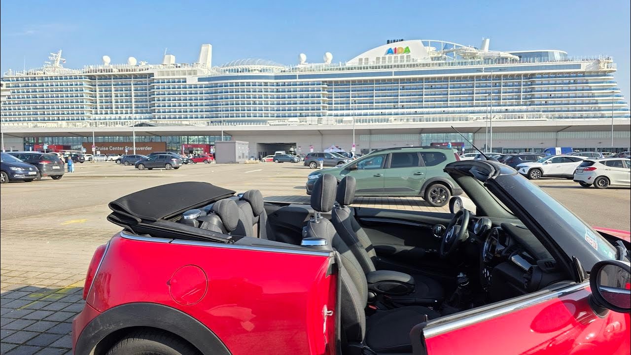 Hamburg Steinwerder CruiseCenter AIDA Parkplatz falsch & richtig