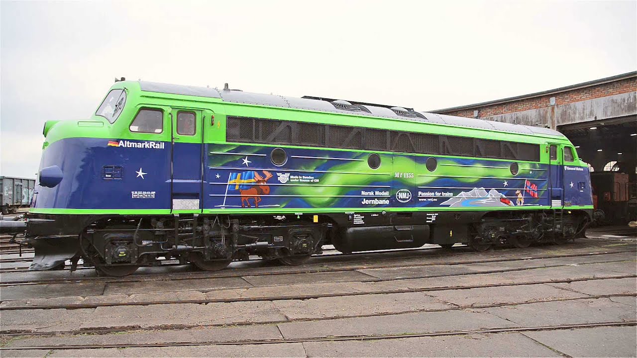 Modell & Bahn Sondersendung - MY1155_Nordlichter Lok der Altmarkrail / Roll out / Fotosonderfahrt