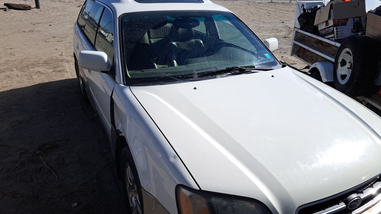 2001 subaru outback part 3 o2 sensor replacement