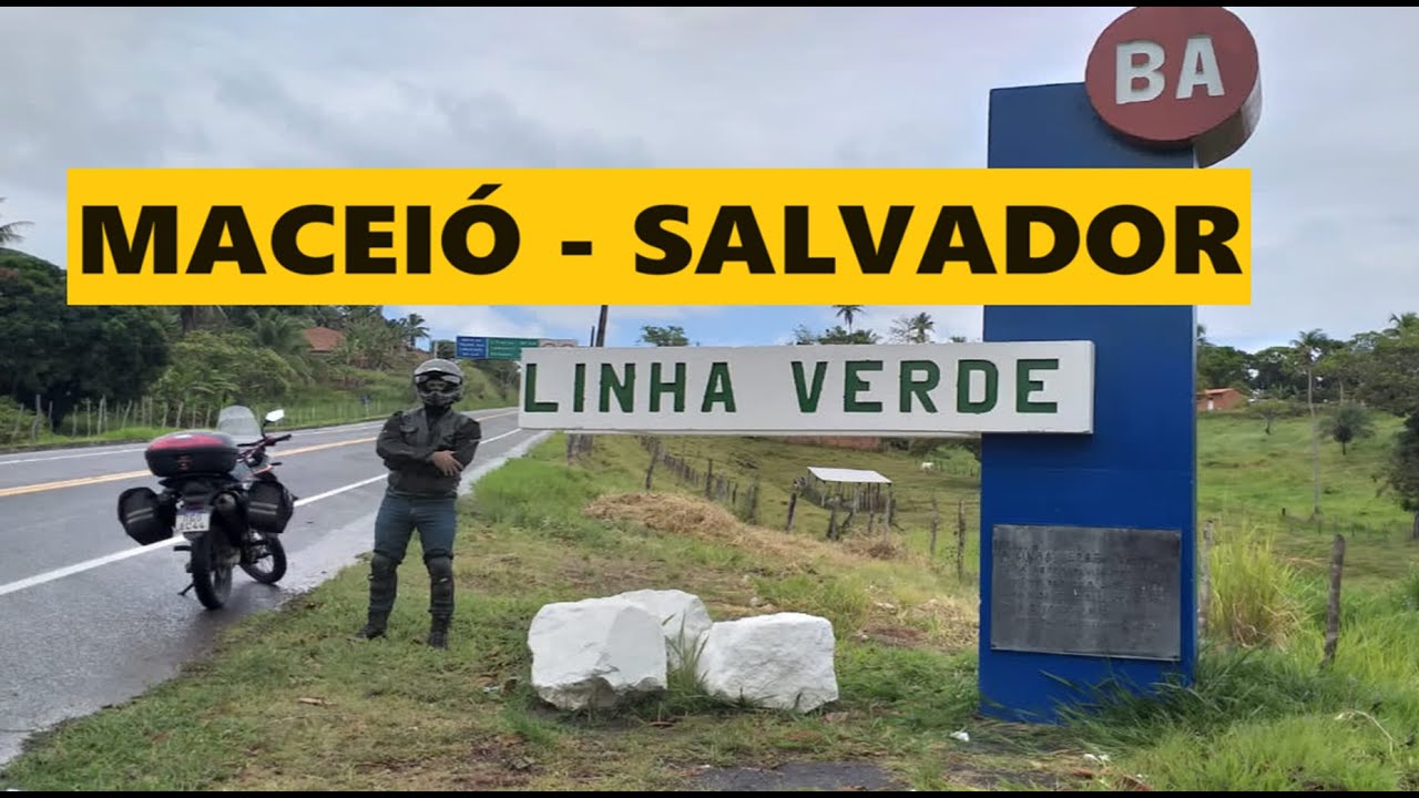 FÉRIAS começando - MACEIÓ - SALVADOR - Estrada muito boa