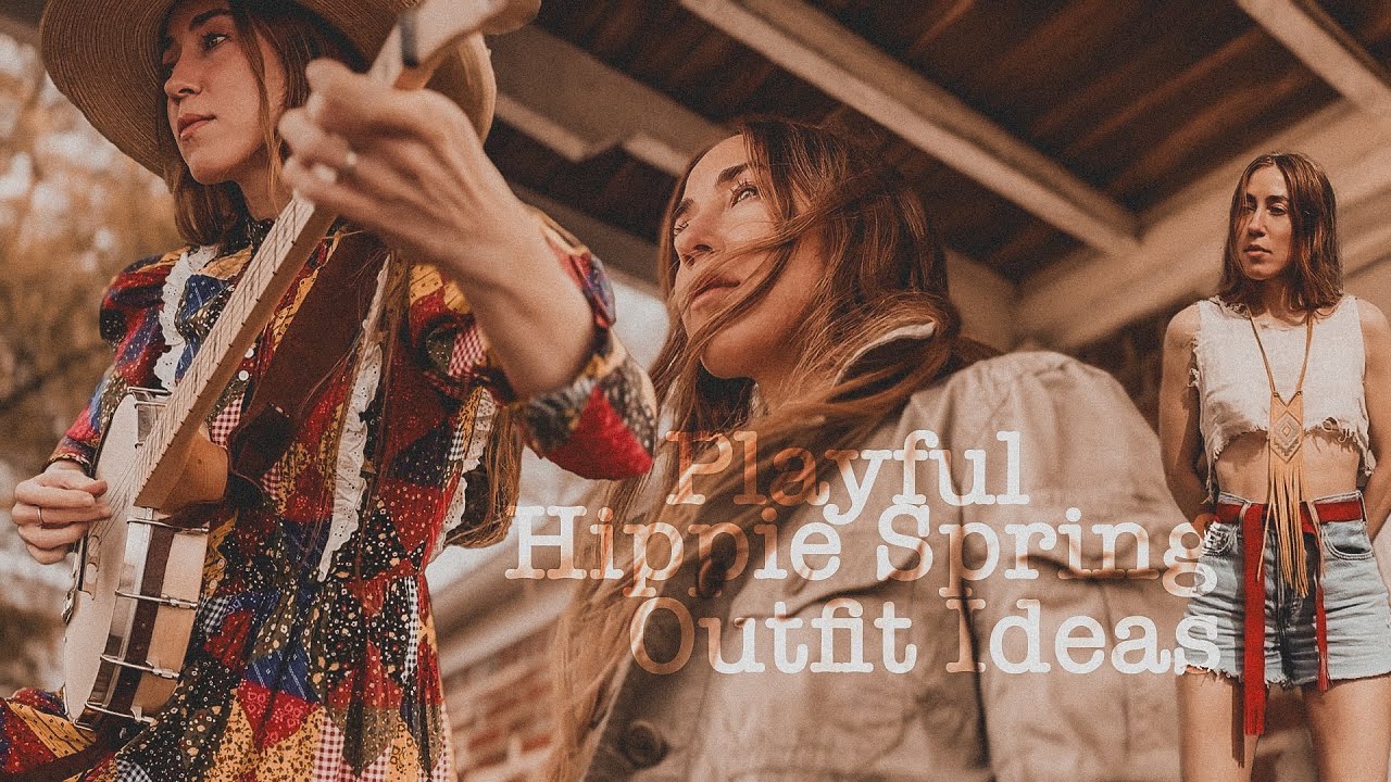 Playful Hippie Spring: outfit ideas