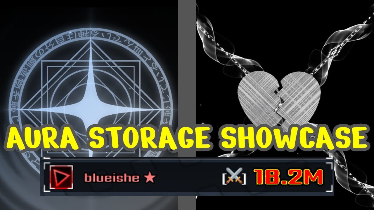 18 MILLION ROLLS Aura Storage Showcase! | Sol's RNG (Roblox)
