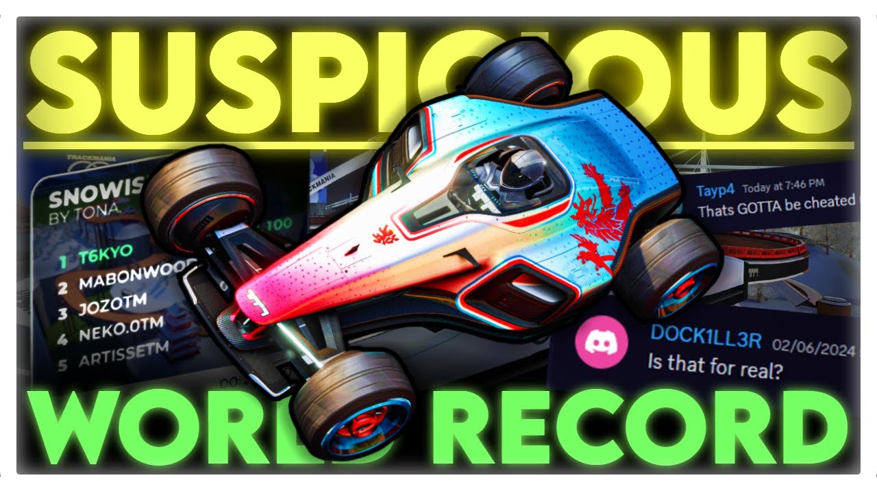 Как я установил самый подозрительный мировой рекорд на Trackmania.