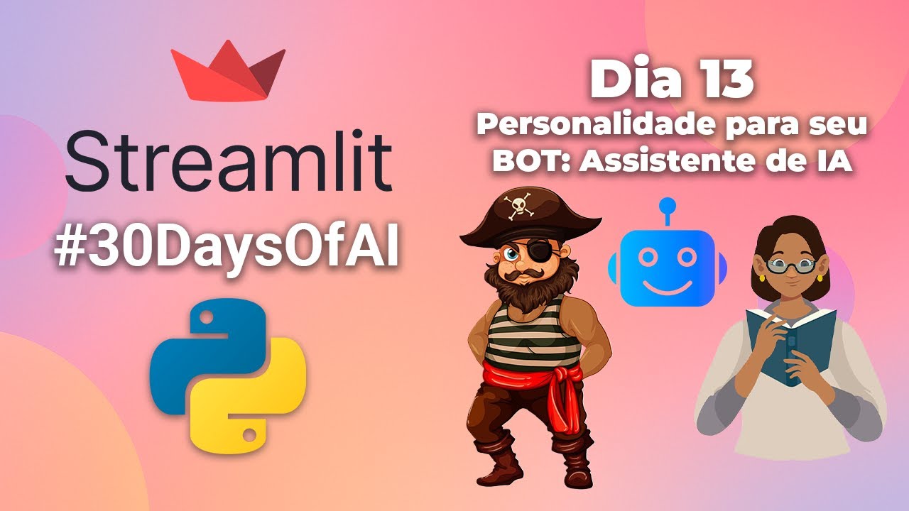 Como definir a personalidade de um bot de IA usando system prompts - 30 Days of AI | Dia 13