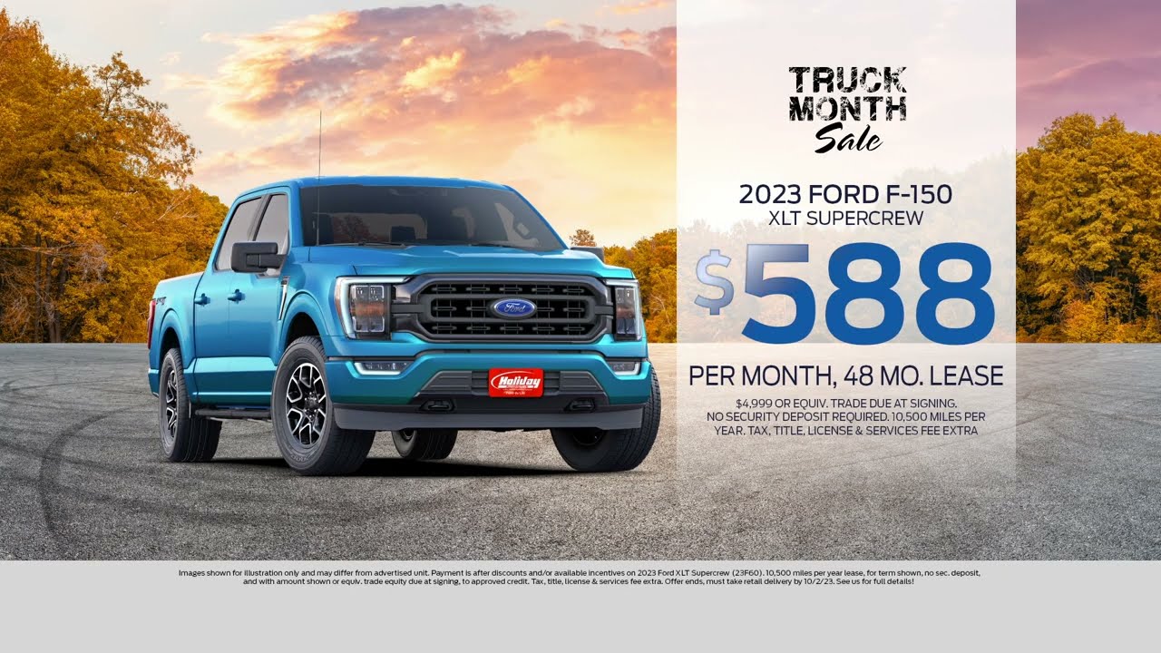 Shop the Truck Month Sale on Now at Holiday Ford Fond du Lac