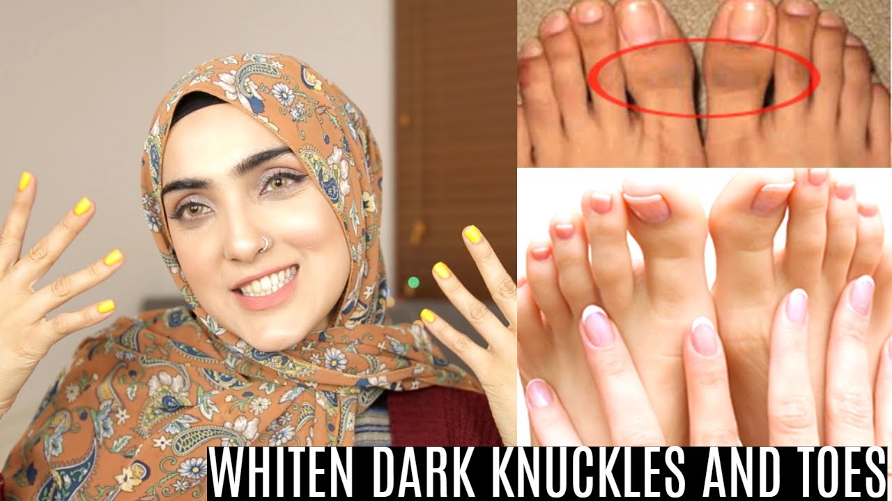 HOW TO BRIGHTEN HANDS+FEET AND LIGHTEN KNUCKLES+TOES (IN URDU STEP BY STEP ROUTINE)~ Immy