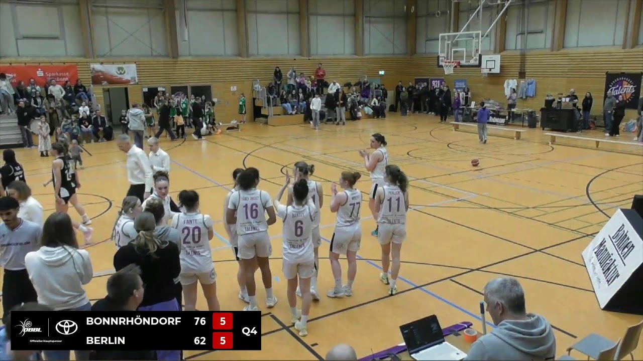 2. Toyota DBBL: Talents Bonn Rhöndorf vs. TuS Lichterfelde