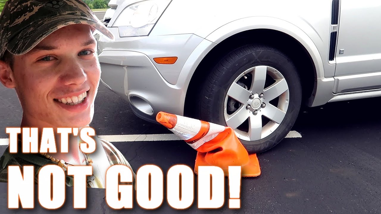 TEEN VS. PARENTS MANEUVERABILITY TEST | DAD HELPS SON PREPARE TO TAKE THE DRIVERS LICENSE EXAM