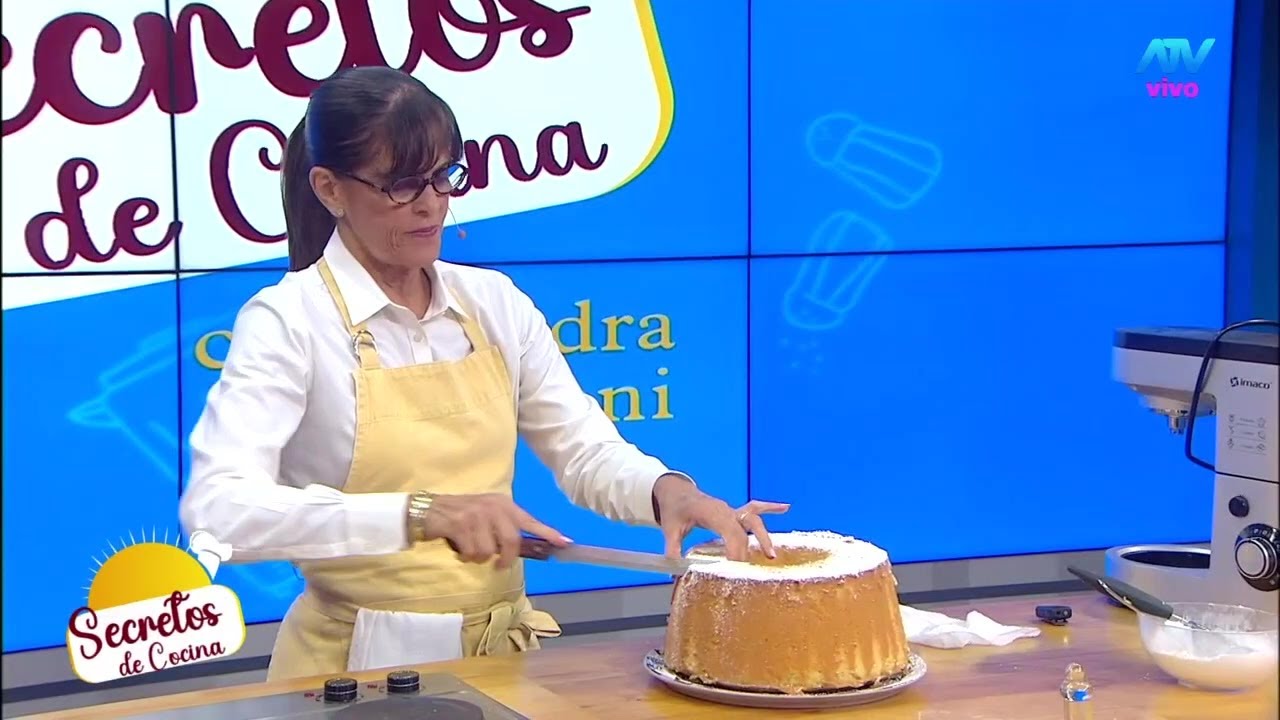 'Secretos de Cocina': Aprende a preparar un chiffon de naranja con la receta de Sandra Plevisani