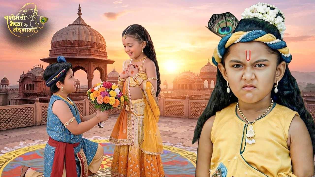 बलराम ने किया राधा को प्रपोज… कान्हा हुआ आग-बबूला! | Yashomati Maiyya Ke Nandlal #ymkn