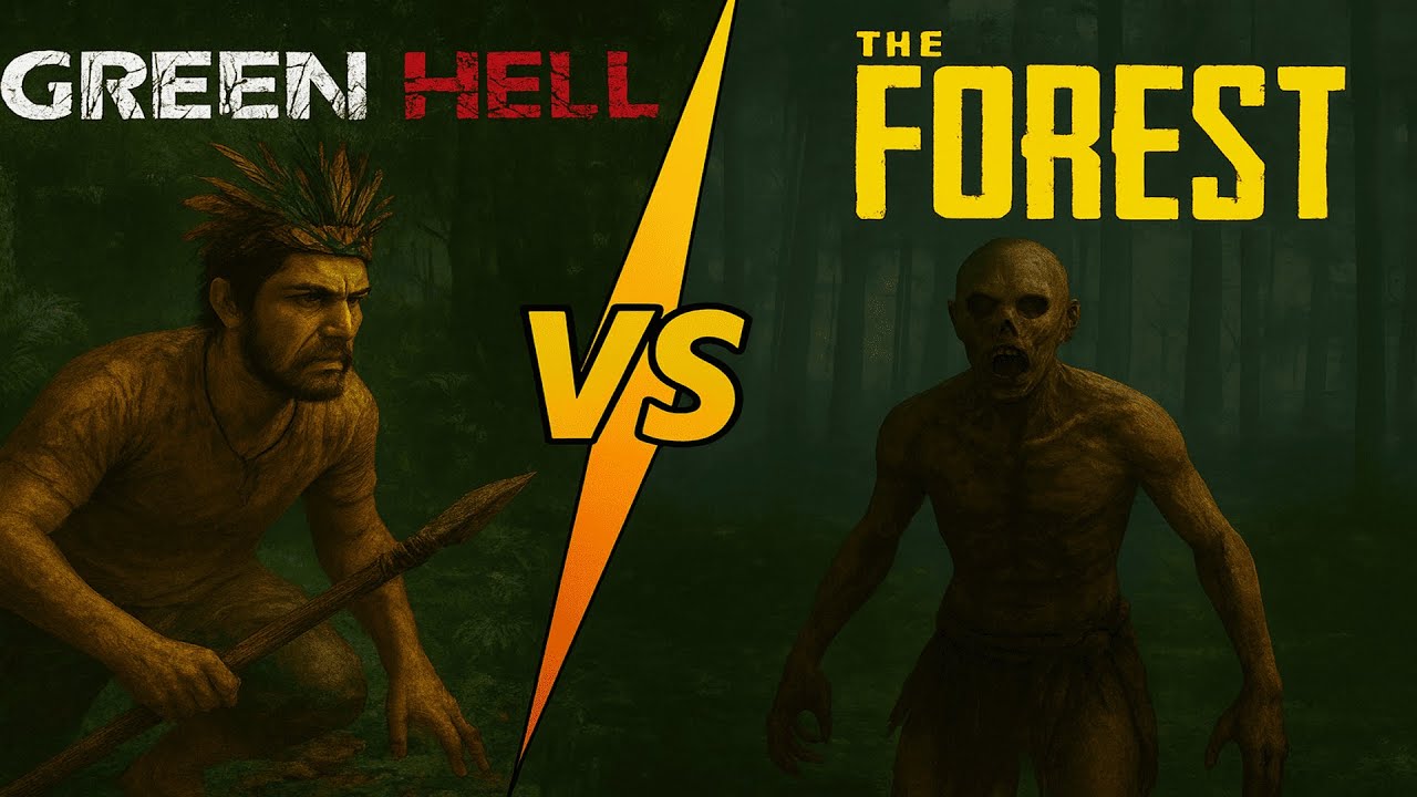Green Hell vs The Forest – Animals, Enemies & World Details Comparison