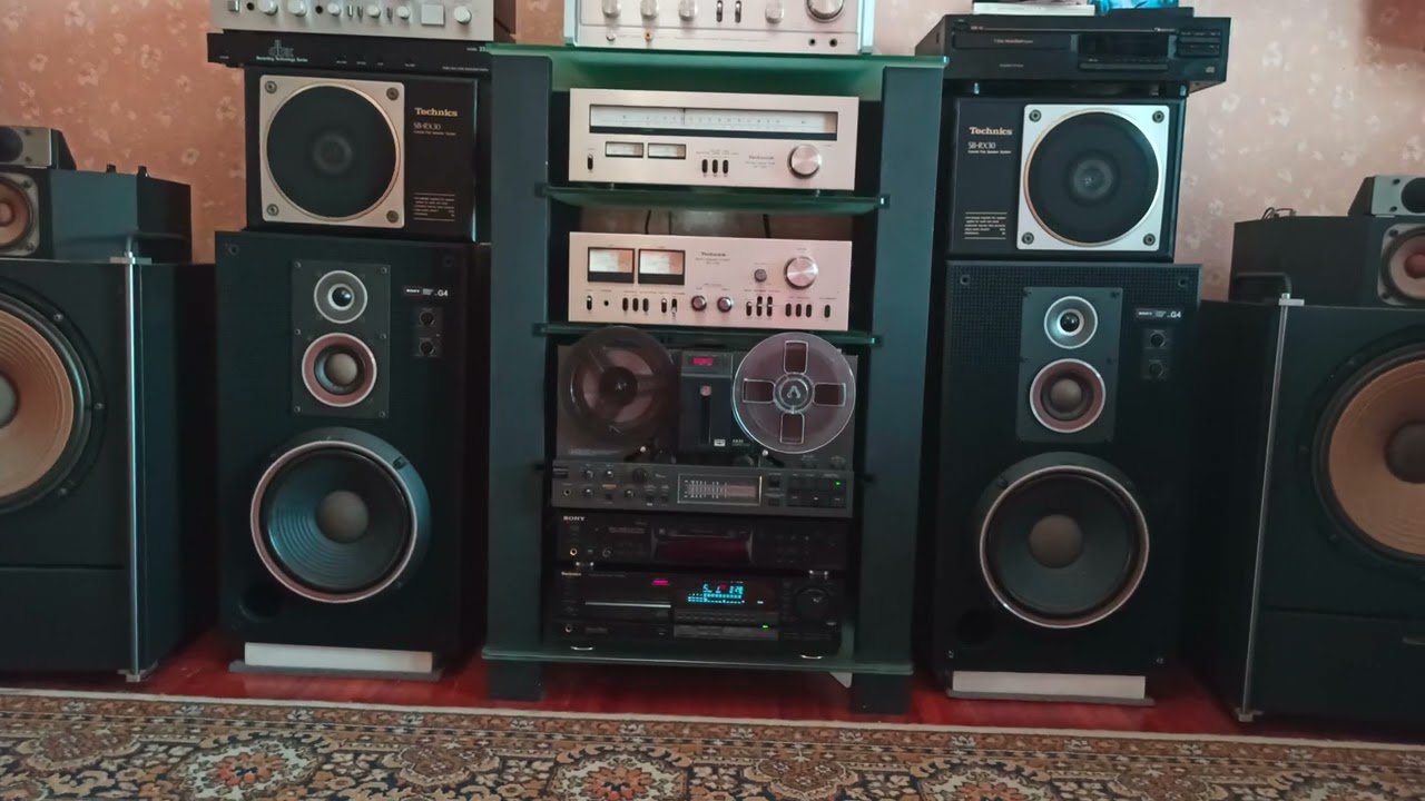 Technics SL-P990 + Technics SU-7700 = Sony SS-G4 and Technics SB-7000(1)