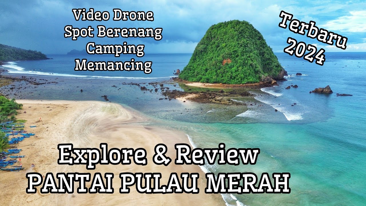 Explore PANTAI PULAU MERAH Banyuwangi | Review Terbaru & Sisi Lain Panorama Pulau Merah yg Eksotis‼️