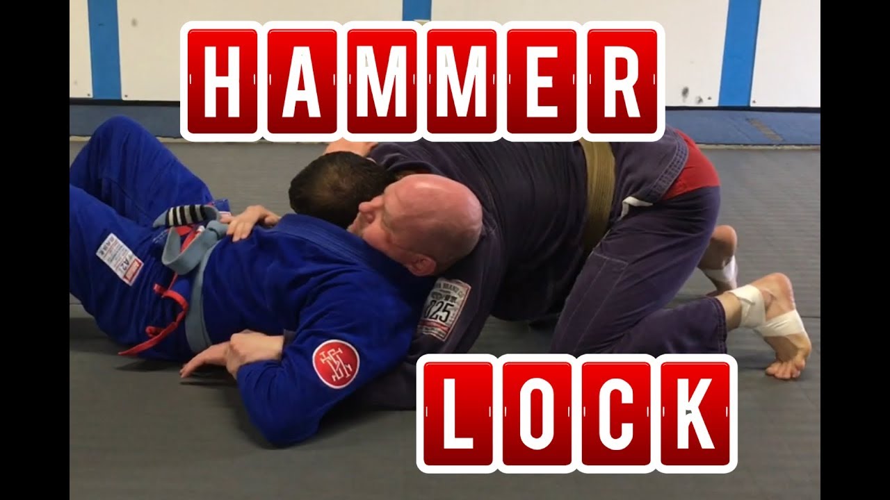 North south HAMMER LOCK from failed back control BJJ