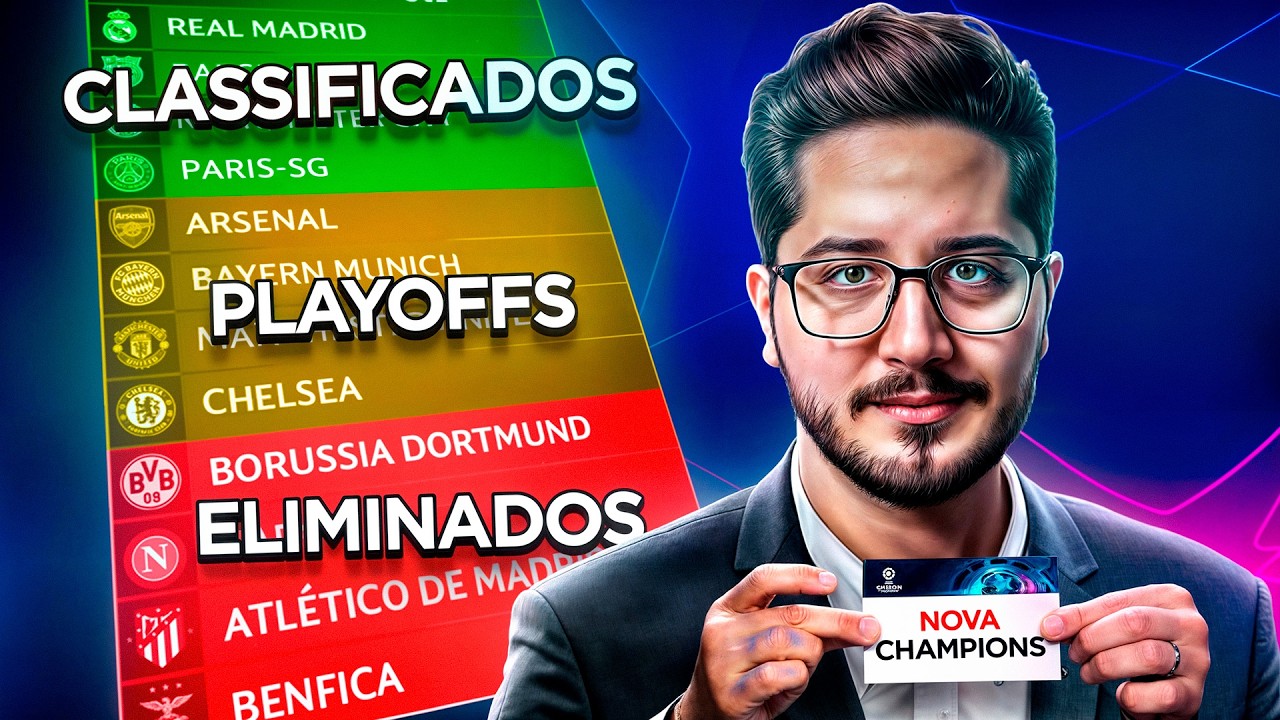 SIMULEI a NOVA CHAMPIONS no FIFA 25! Quem foi CAMPEÃO? 🏆