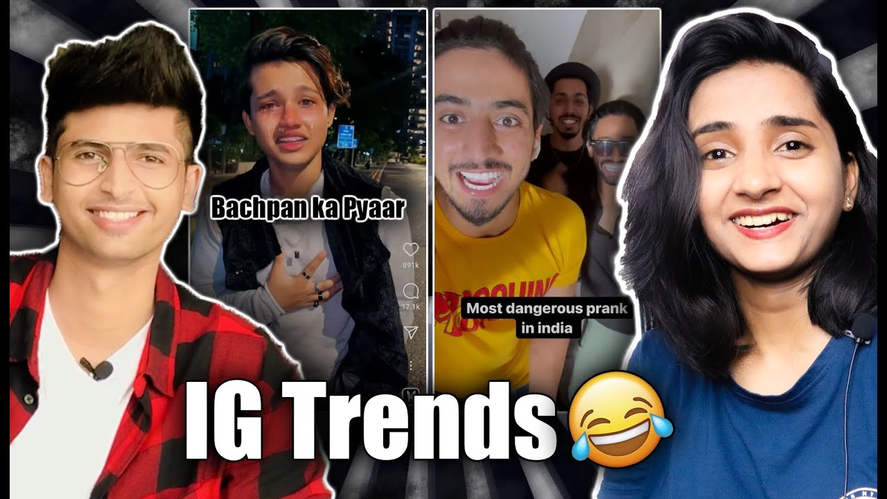 INSTAGRAM TRENDS BACHPAN KA PYAAR😭 | REPLY TO JOGINDER 🤣| ft. @rajatpawarr
