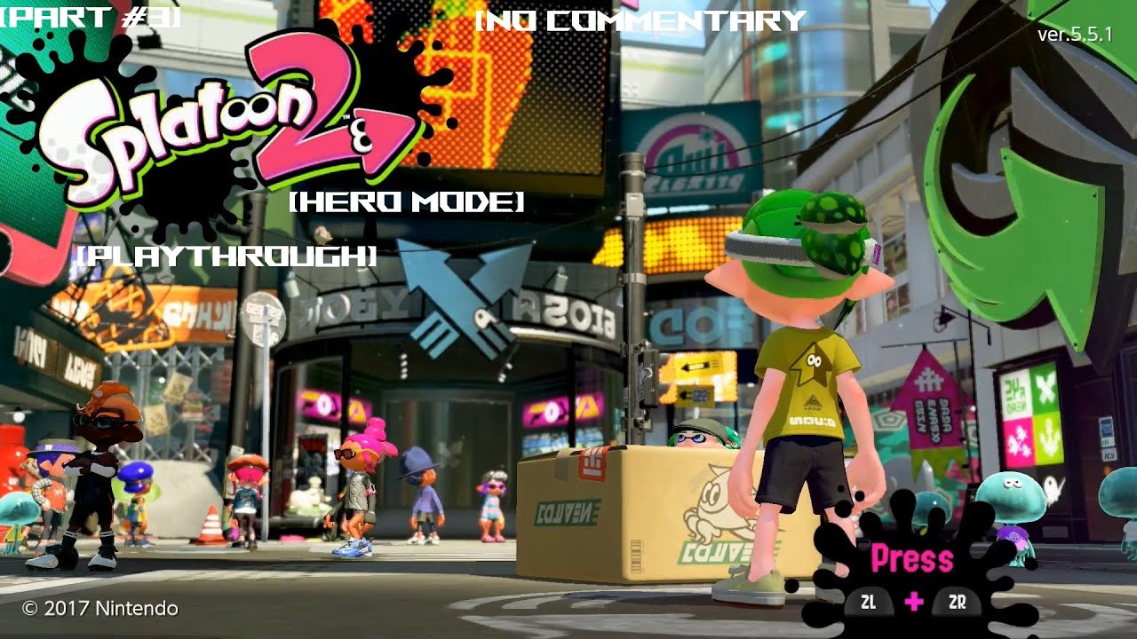 Splatoon 2 Hero Mode Playthrough | [Part #3] | [Beaker's Depot] The Octostomp Returns [Neo Edition]