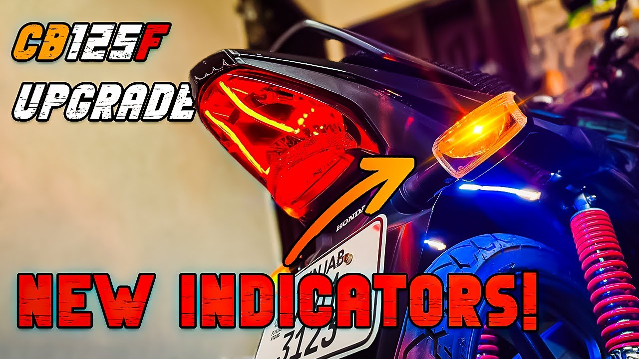CB125F Gets a Fresh Look: Installing New Indicators! ✨