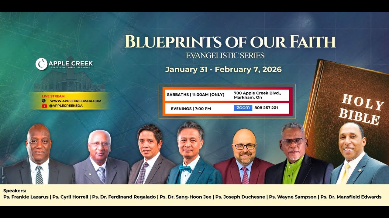 Apple Creek SDA Church - Blueprints of Our Faith Series - February 6, 2026