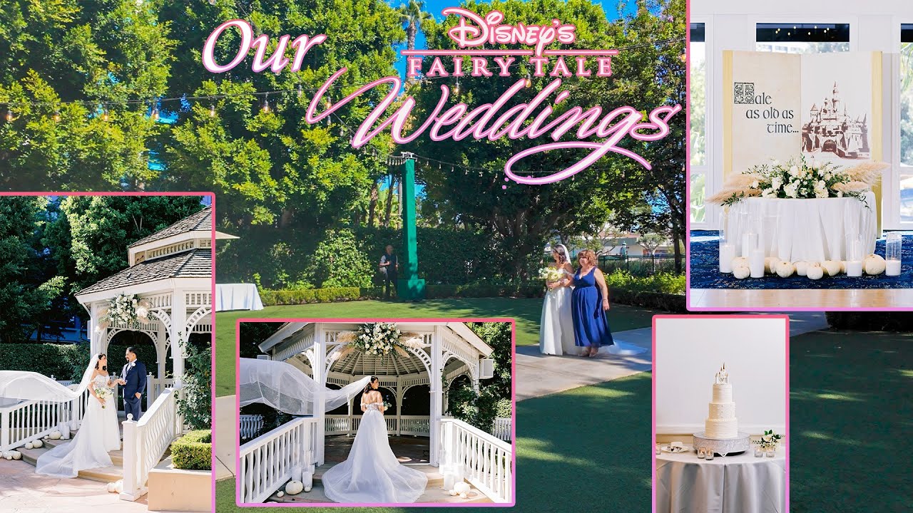 Our Disney Fairytale Wedding Highlights | Fall Wedding at Disneyland Hotel