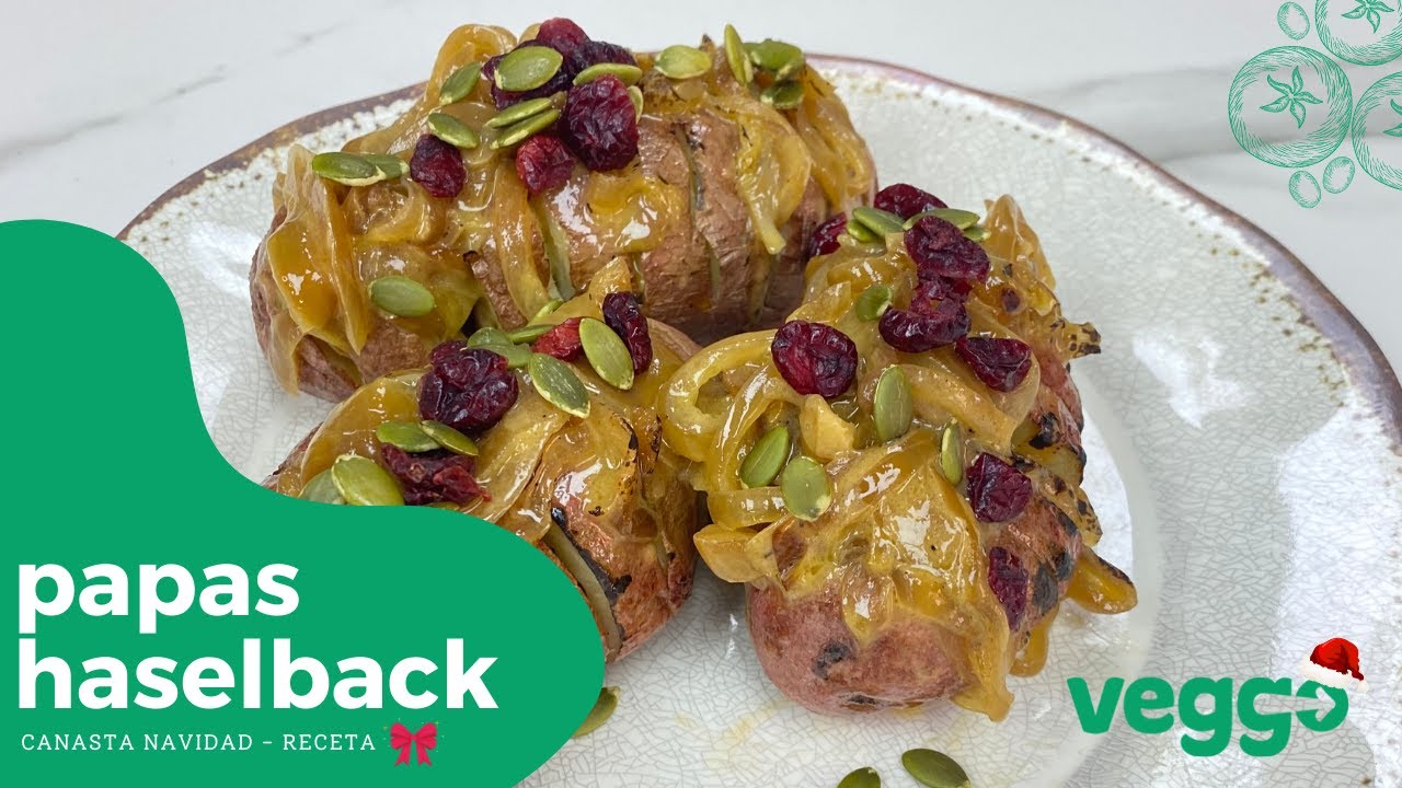 Papas hasselback - Veggo