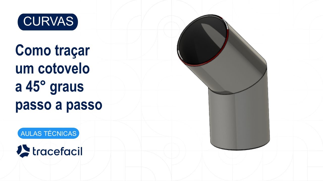 Traçados de caldeiraria , traçando  o cotovelo