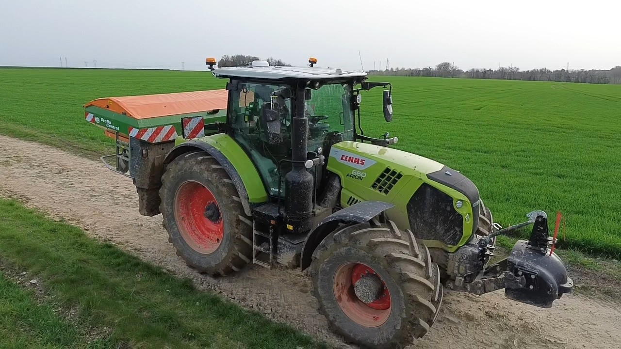 [DJI] Épandage d' engrais 2026 - CLAAS Arion 660