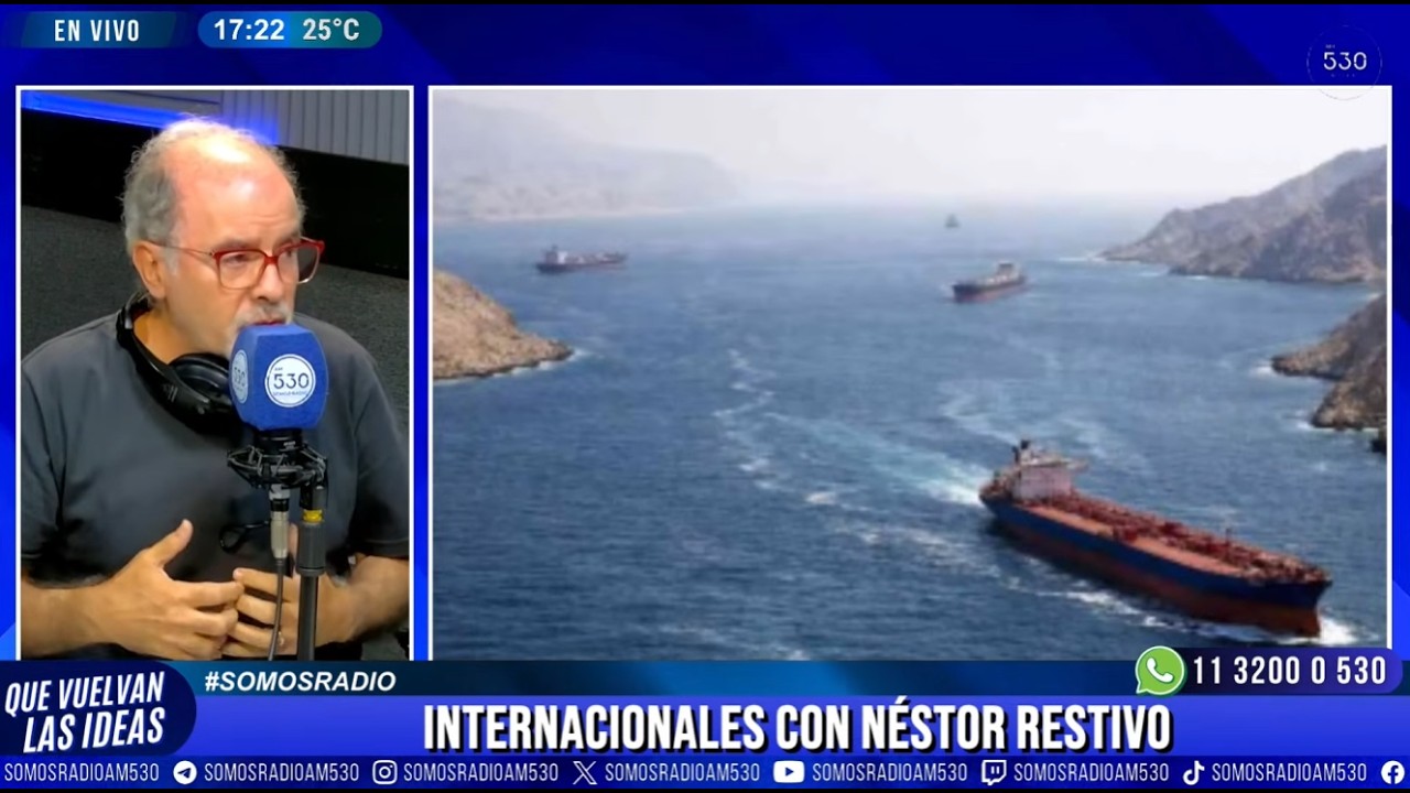 PREVISIBLE: el ESTRECHO de ORMUZ y el PETRÓLEO se INSTALAN COMO EJE de la GUERRA | NÉSTOR RESTIVO