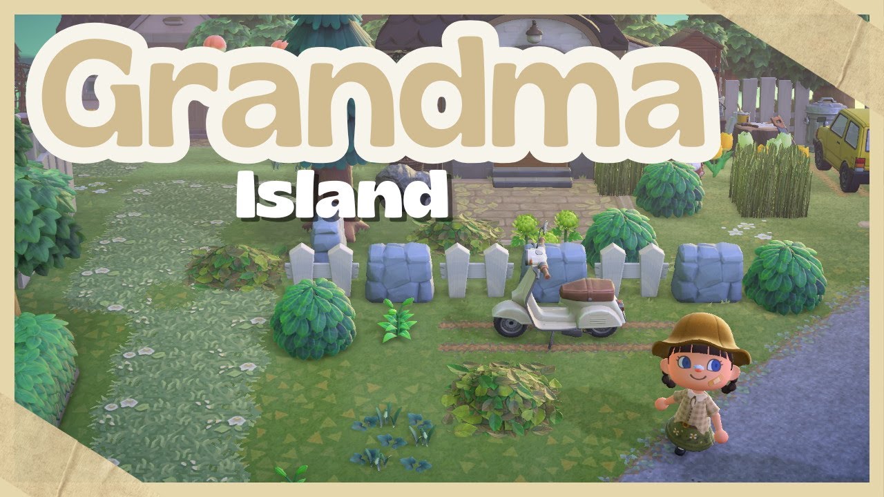 Экскурсия по заросшему острову Бабушки | Экскурсия по острову в Animal Crossing: New Horizons | A...