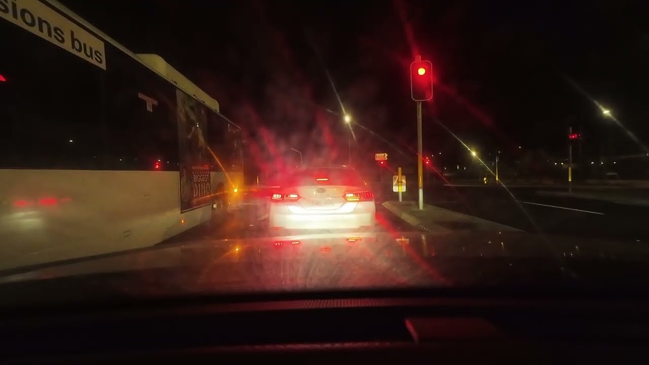 Penrith NSW Night drive through