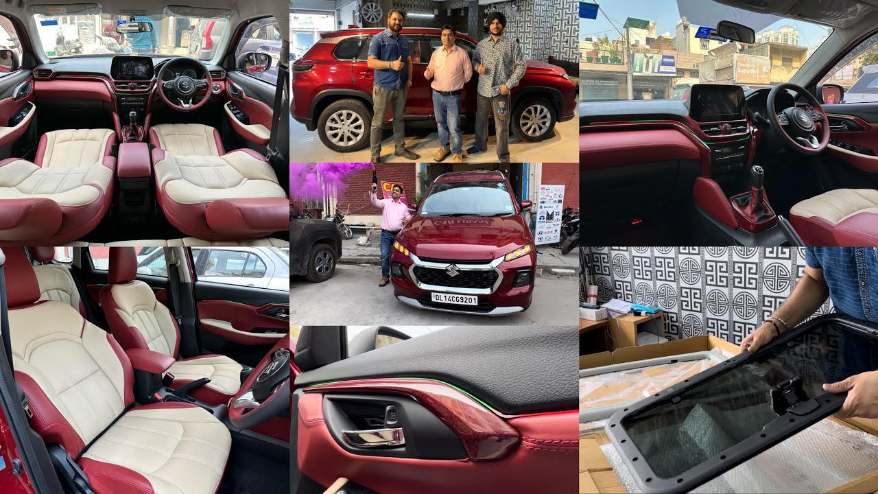 इसे कहते है असली BAR🍷के मजे Grand Vitara मे - Grand Vitara Modified 2023 | First In India Luxurious