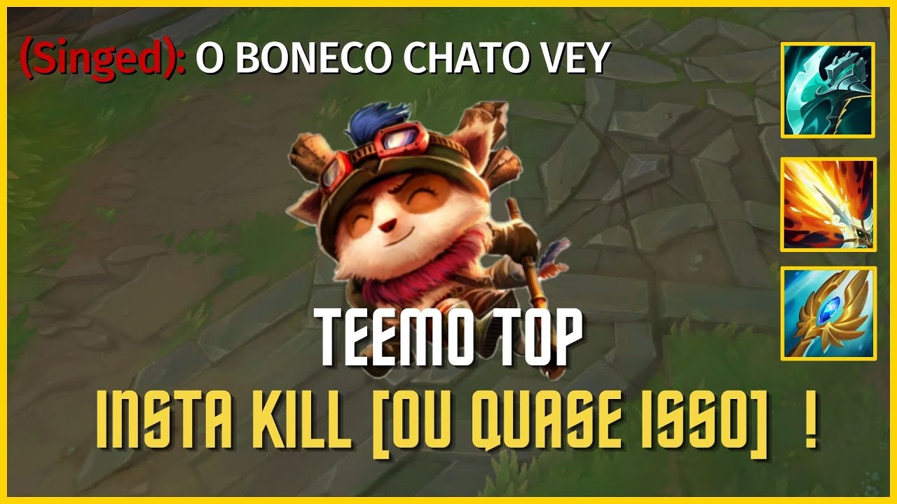 TEEMO TOP 2022 INSTA KILL [OR NOT EVEN CLOSE] | League of Legends