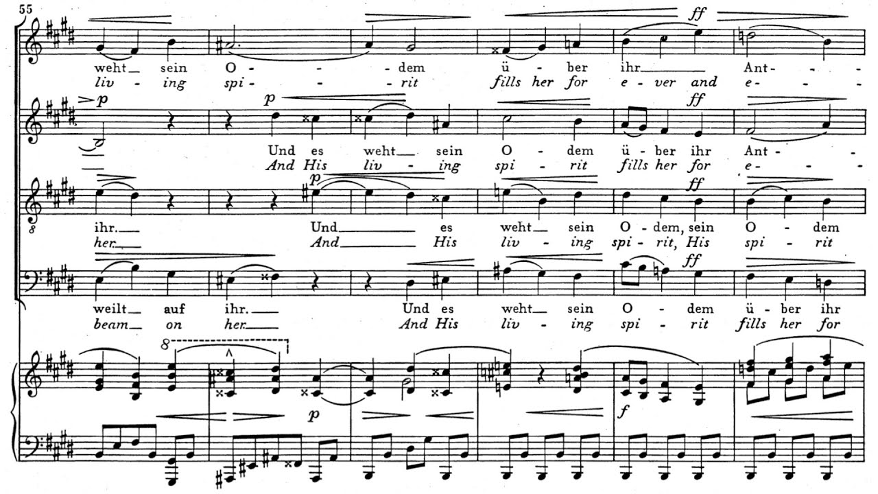 Max Reger - 3 Chöre, Op. 6