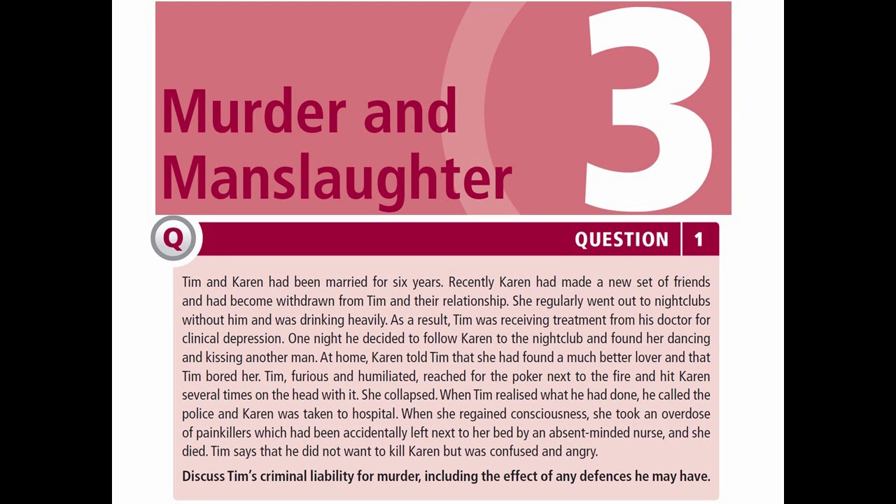 Concentrate Q&A Criminal Law: Answer plan guidance