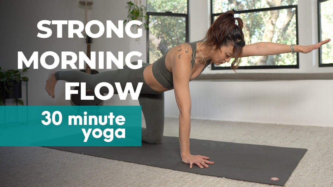 Strong Morning Yoga Flow | Shoulder & Core Strength