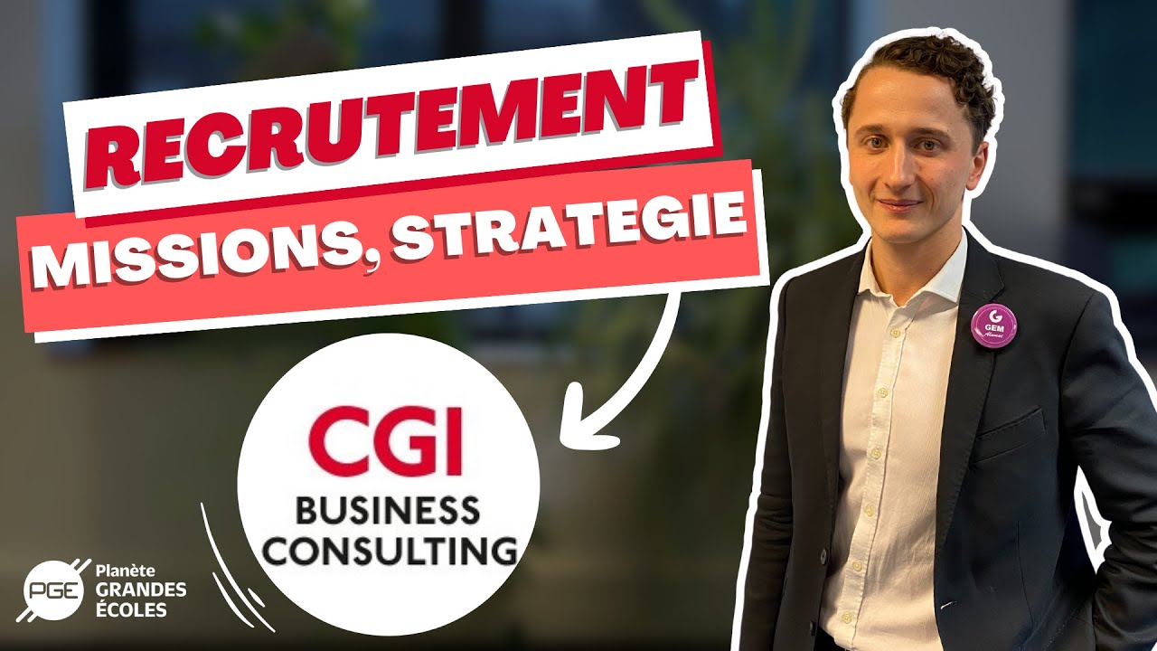 Recrutement, missions… Le métier de consultant (CGI Business Consulting)