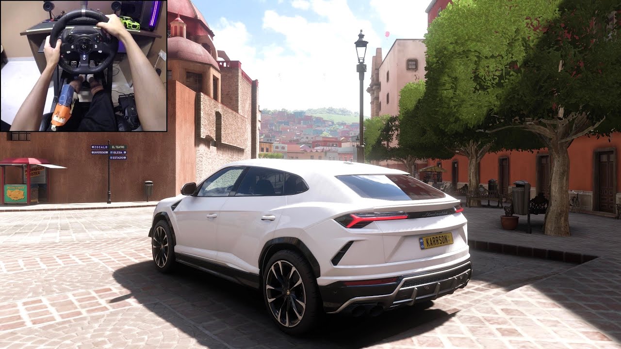 Lamborghini Urus - Forza Horizon 5 | Logitech g920 gameplay