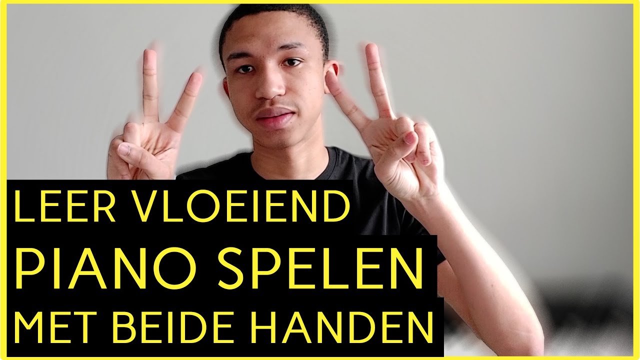 VLOEIEND PIANO SPELEN MET BEIDE HANDEN | Piano oefening