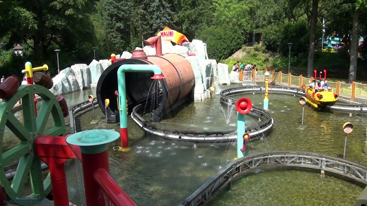 Walibi Holland - Splash Battle off-ride (3D audio)