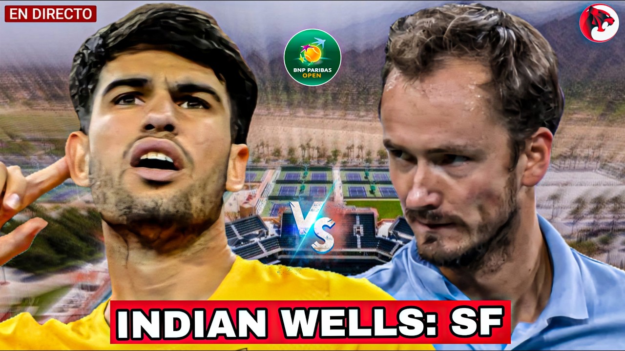 🔴 SINNER vs ZVEREV (SF Indian Wells) ¡EN VIVO! | Análisis y comentarios 🎙️