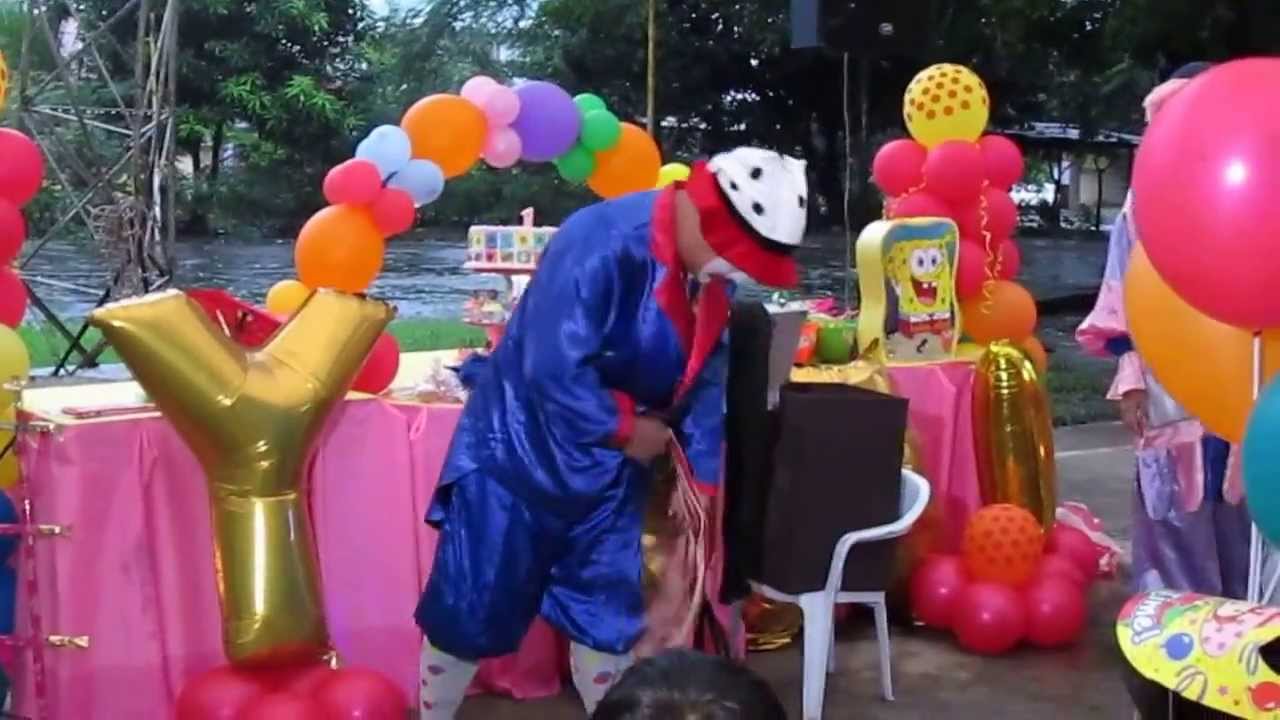 PH Clowns Magic Show Pink Heaven Party Flavors #kiddieparty #philippines #birthday #birthdayparty