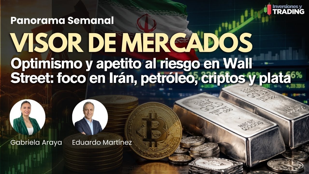 Optimismo y apetito al riesgo en Wall Street: foco en Irán, petróleo, criptos | Visor de Mercados 👁️