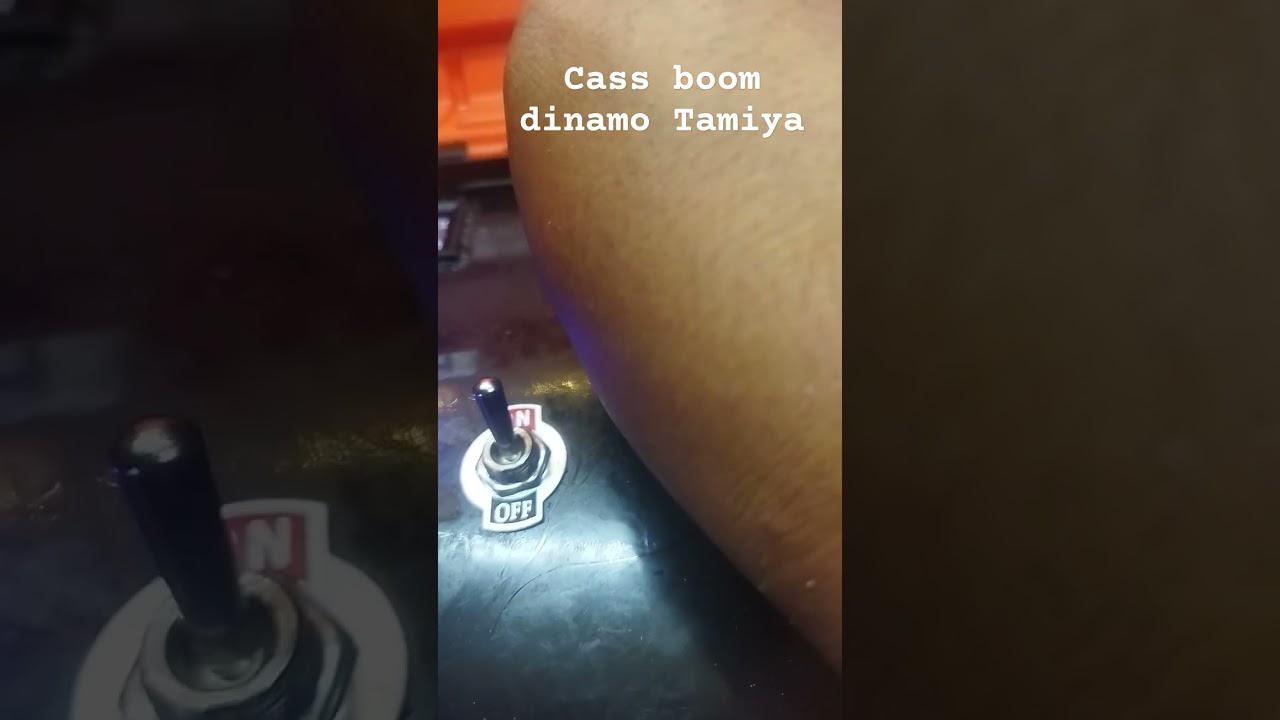 Rakit cas boom dinamo tamiya #casboom #dinamotamiya #casdinamo