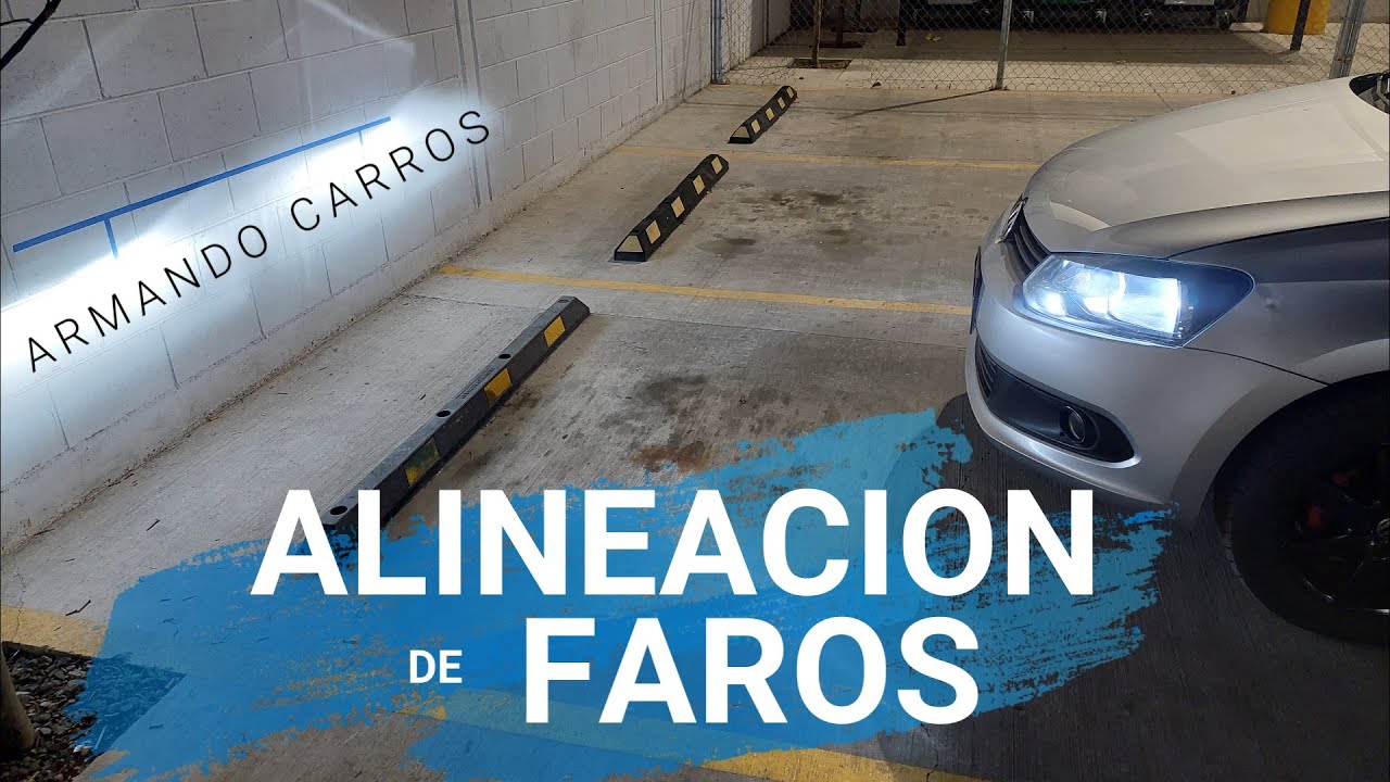 Nivelar las luces principales, alineaci&oacute;n de faros calibrando la altura en VW Vento | Armando Carros