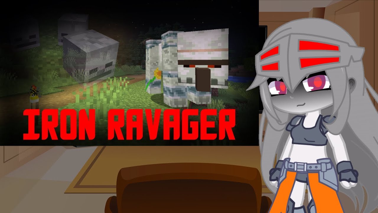 Mob Talker React to Minecraft Creepypasta | IRON RAVAGER