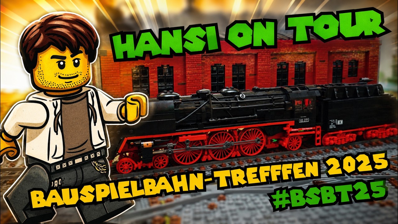 [Lego Austellung] - Bauspielbahn-Treffen 2025 Schkeuditz #BSBT25  -