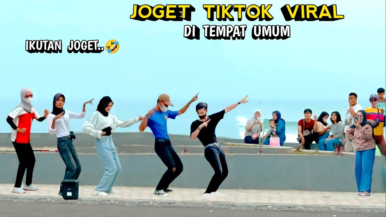 JOGET TIKTOK VIRAL DI TEMPAT UMUM.. NGAKAK PARAH