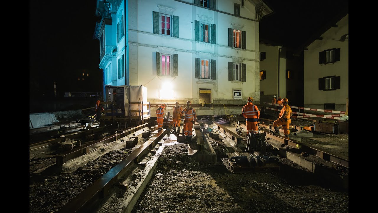 DIE VERSCHIEBUNG DER WEISSEN VILLA | «MULEGNS RETTEN» | Nova Fundaziun Origen