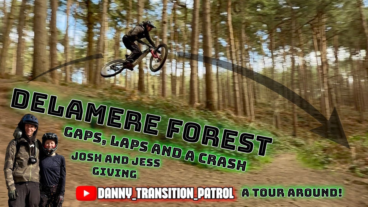 Delamere forest! Gaps, laps and a crash!